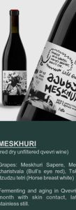 WILD GEORGIAN NATENADZE Premium Meskhuri Qvevri - Full-Bodied Red Wine from Wild Grapes