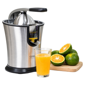 Máy ép cam CASO CP 330 Pro 160W inox cần gạt trợ lực tự khởi động ép trực tiếp