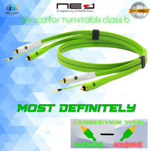 NEO™ (Created by OYAIDE Elec.) d + RCA for Turntable Class B