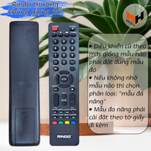 Điều khiển tivi Rindo giọng nói remote giọng nói tivi rindo hàng loại 1