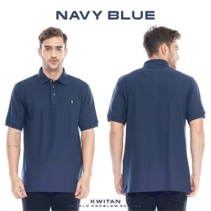 KWITAN Kaos Kerah Polo Shirt NAVY