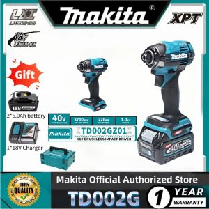 MAKITA DT002G 18V brushless electric impact drill cordless electric screwdriver power tool with lithium battery