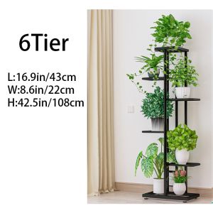 Plant Rack Metal Flower Rack Outdoor Bedroom Balcony Office Garden Environmental Protection Frame Storage Balcony