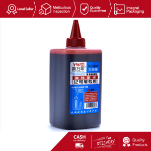 The pen can be used to write with a large volume of black filling liquid of 500ml. Marker black filling blotting