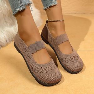 AriaPion丨รองเท้าสลิปออนลำลองสำหรับผู้หญิงใส่สบายเนื้อผ้าระบายอากาศได้ดีสวมใส่ทุกวัน