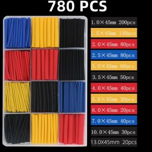 Isolasi Bakar Heat Shrink Selang Bakar 164pcs-780pcs Heat Shrink Tube