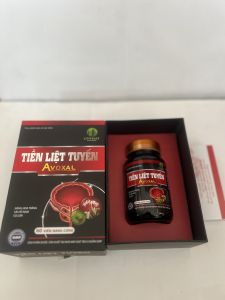 Viên uống TIỀN LIỆT TUYẾN AVOXAL hộp 60 viên viên dùng cho nam giới có nguy cơ u xơ tiền liệt tuyến