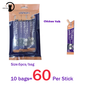 🔥【In Stock】6Bags Cat Wet Cat Food Strips Cod/Chicken/Salmon/Beef/Abalone/Tuna Nutritious Cat Treats
