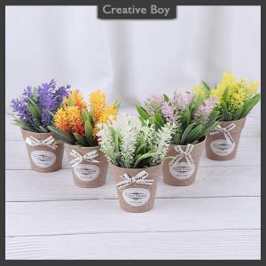 [Creative] Artificial Plant Decorative Flowers Flowers Mini Potted Bonsai Green Plant