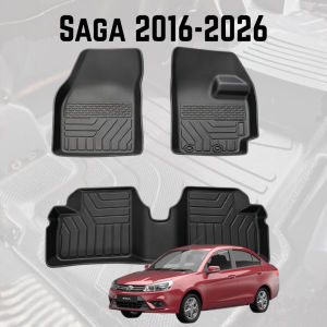 Car Saga 2016-2026 MAGIC MAT 5D TPE Carpet Car Mat Karpet Kereta