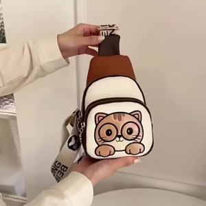 Túi đeo chéo nữ đa năng phong cách hoạt hình thời trang mẫu mới