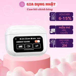 Tai nghe Bluetooth Màn Hình cảm ứng Thông Minh A9 Pờ rô Chống ồn Kháng nước