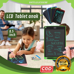 DNV - LCD TABLET EDUKASI ANAK DRAWING WRITING Belajar Sekolah Papan Tulis Digital Switch ON & OFF