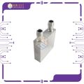 Aluminum Water Cooling Block Heatsink 40x40x12mm. 