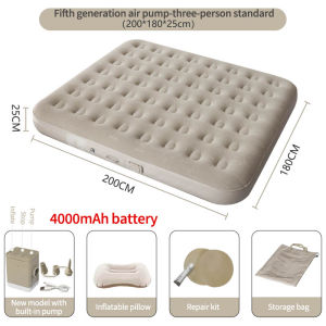 KangDaCheng COD Outdoor air mattress for home use single-person automatic thick tent inflatable pad camping inflatable mattress