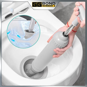 High Pressure Thrust Plunge Toilet Air Plunger Plumbing Clog Remover for Sink Bathroom Kitchen