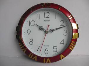 Jam Dinding Robin Bulat Dasar Putih