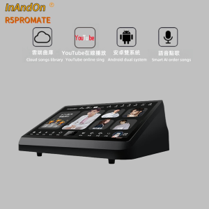 InAndon Karaoke player15.6 3IN1 1TB HDD 20K ChineseEnglish songsR5PROMATE Android KTV Dual systemCloud downloadYouTubeSmart AIRecordTone Up and down