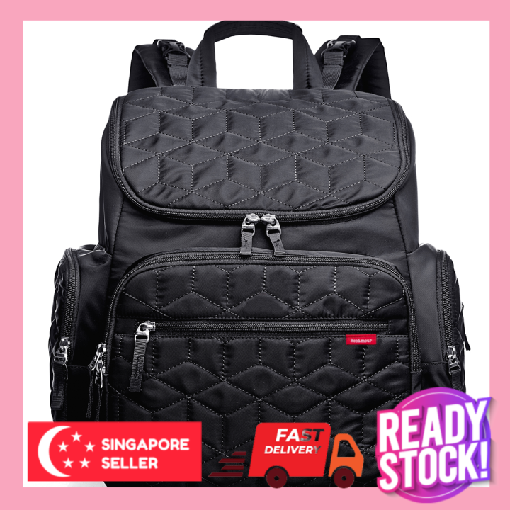 best backpacks for laptops with molle Seibertron Waterproof Molle Tactical 15.6"(inch) Laptop Sling Bag Backpack Black