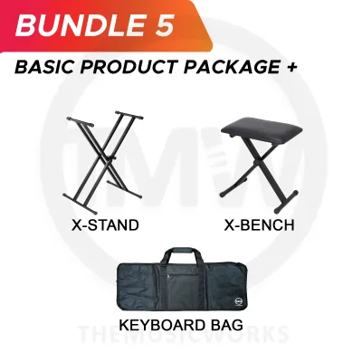 Casio CT-S1 Digital Keyboard [FREE X-STAND] Portable 61 Keys Musical Instrument for Beginners