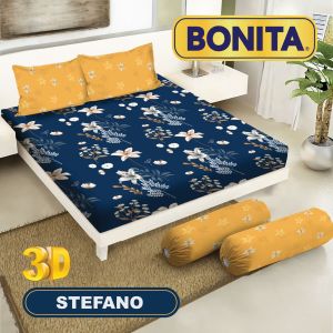 SPREI BONITA DISPERS SIZE QUEEN UK160X200 NO 2 TINGGI 20CM