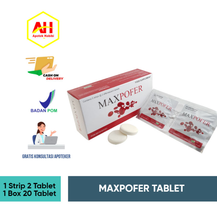 MAXPOFER MAKPOFER MAXPOPER PAKPOPER MAX POFER BOX 10 TABLET EFFERVESENT OBAT MULTIVITAMIN