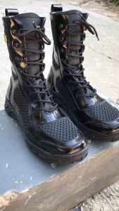 SEPATU PDL JARING TAWON KULIT MENGKILAP