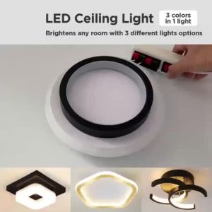 Ouncoo LED Light For Room Center Light Tri Color Light Aisle Light Bedroom Light 3000K/4000K/6000K