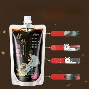 210ML Polygonum Multiflorum Hair Dye Promote Growth Strengthen Hair Herbal Coloring Liquid