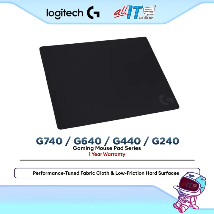 Logitech G Gaming Mouse Pad Series - Performance-Tuned Fabric Cloth & Low-Friction Hard Surfaces for Optical Sensors