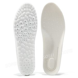 SOFEI Insole Olahraga Super lembut Nyaman Bernapas Bola Basket Lari Pria Wanita Lapisan Sepatu