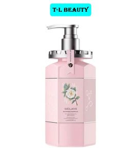 [TEM PHỤ + VAT] Sữa tắm trắng da hương hoa trà Weilaiya Niacinamide Shower Gel thơm lâu dưỡng da toàn thân - 450ml