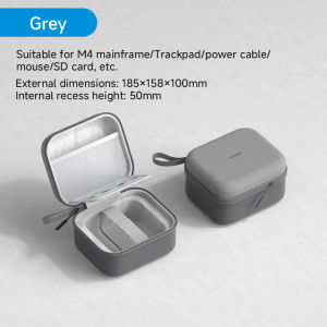 Hagibis กระเป๋าเดินทางสำหรับ Mac Mini M4/M4 Pro แบบพกพากันกระแทกเคสเปลือกแข็งสำหรับชาร์จเมาส์