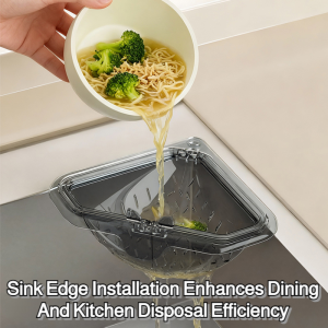 Filtration Device Hangable Filter Easy to Install and Remove Filtering Food Debris Grid Structure