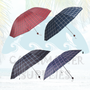Umbrella designed with premium UV protection perfect for use in both sunlight and rainy conditions.