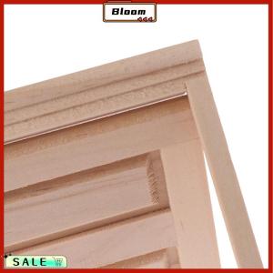 Follow Get New[Bloom Z] 1:12ตุ๊กตาจำลองขนาดเล็ก DIY ไม้ Spire ประตูเฟอร์นิเจอร์อุปกรณ์เสริม