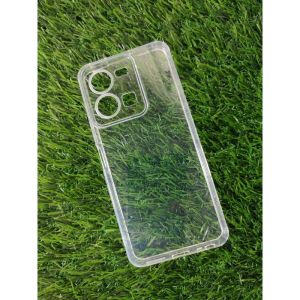 Softcase Casing VIVO Y35 4 G 2022 Silikon Case Selikon Clear Bening transparan Pelindung Belakang hp Camera Full Cover