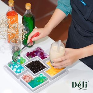 Bột rau câu cao cấp Déli - 200gr - kết cấu rau câu giòn đều dễ sử dụng