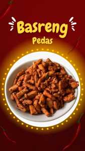 Basreng Pedas Daun Jeruk 1 kg