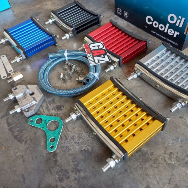 OIL COOLER SPORTSDAY PENDINGIN OIL MESIN ENGINE PENGGANTI RADIATOR UNIVERSAL SEMUA