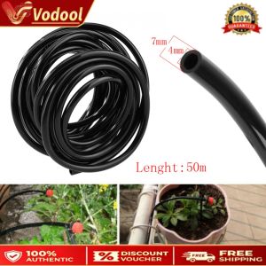 PVC Micro Drip Irrigation Tube for Garden with Adjustable Flow Durable Watering Hose for Lawn and Flower Beds