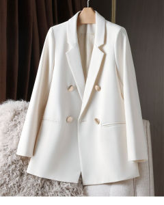 《Discount quality store》Flash Deals Blazer For Woman Suit Jacket Womens Korean-Style Straight Casual Loose Fashionable Temperament Slimming Blazers