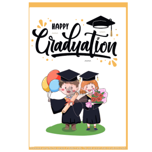 Tas Serut Kanvas Happy Graduation Tas Kado Wisuda Kanvas Lucu Korea Souvenir Goodiebag Kelulusan TK SD SMP SMA