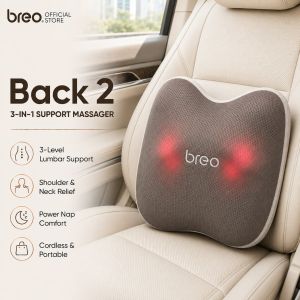 😍Back Massager Pillow Eelectric Kneading Heating Massage Pillow for Leg Neck Shoulder Back Waist Car Home Gifts