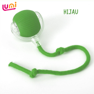 Mainan Bola Tali Kucing & Anjing/Smart Rotating Ball For Pet/Cat Rolling Ball Mainan Listrik Cerdas/Mainan Peliharaan Interaksi Cerdas Kucing Dan Anjing