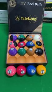 8A Yalokang Classic Black Warrior Crystal Billiard Ball Large Size 57.2 Chinese Style Black Eight Fancy Nine Ball American Style Billiard Ball