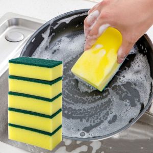 5 pieces/set Dishwashing Sponge Kitchen Cleaning Tools Household Items