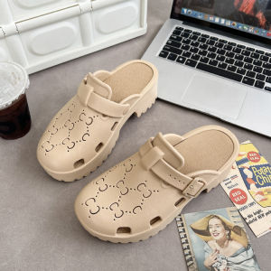 Free Shipping Vietnamese-Style Clogs With Thick Soles Height-Increasing EVA Material Fashionable Open-Toe Design And Suitable For Both Indoor And Outdoor Wear Perfect For The Beach