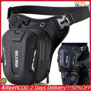 [ToolOutlet]Motorcycle Bag Motorcycle Drop Leg Side Bag Fanny Pack Motorbike Hip Bum Pack Bag Racing Drop Leg Bag for Men Women