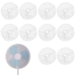 SH 10Pcs Universal Fan Dustproof Covers Large Anti-pinch Fan Safety Mesh Net Child-Friendly Finger Protector Fan Safety Dust Cover For Baby